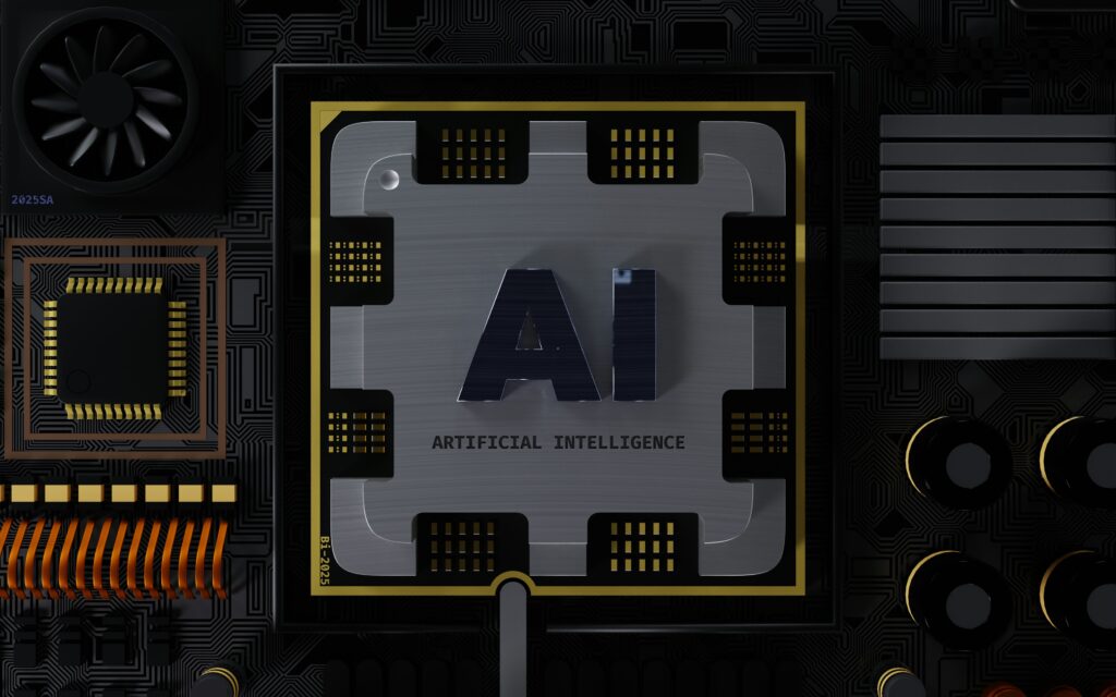 AI chip representing artificial intelligence and automation technology